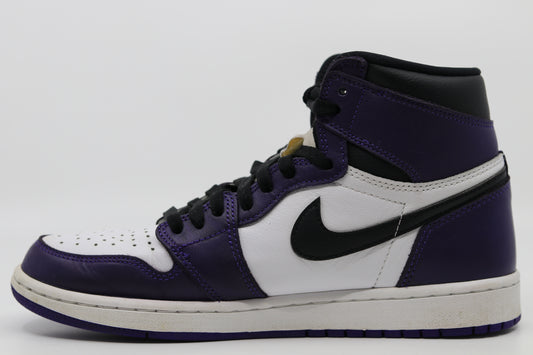 Air Jordan 1 Court Purple Size 9