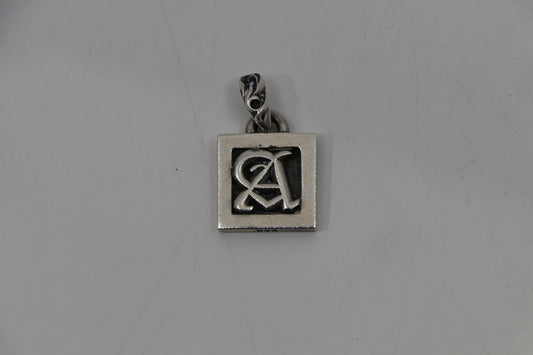 Chrome Hearts Frame Pendant “A”