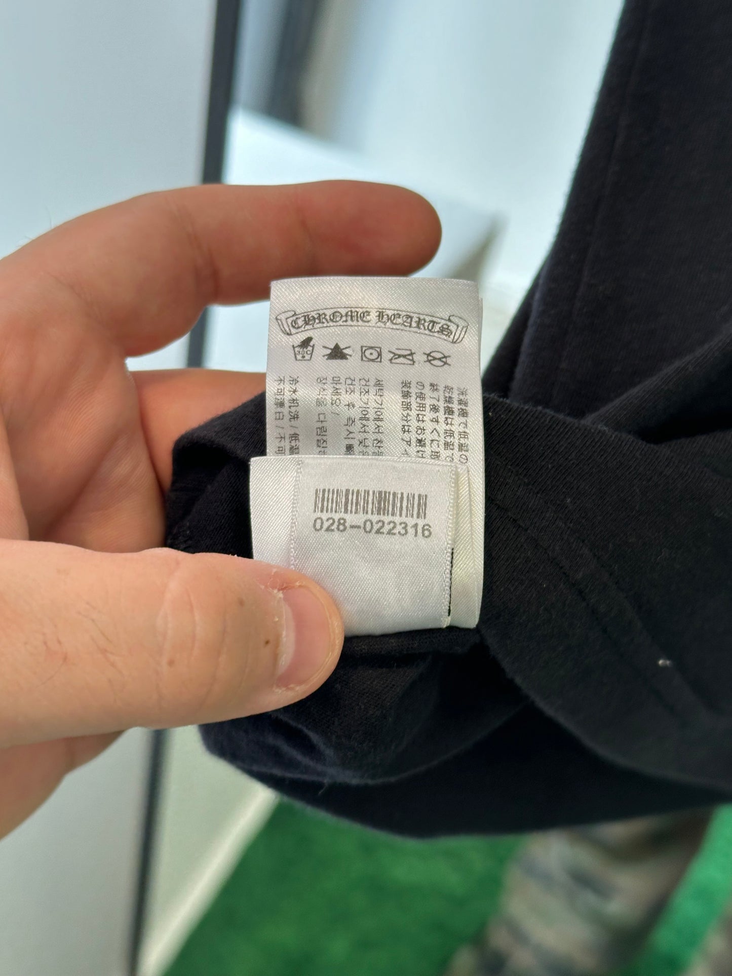 Chrome Hearts Shoulder Logo T-Shirt Size XXL