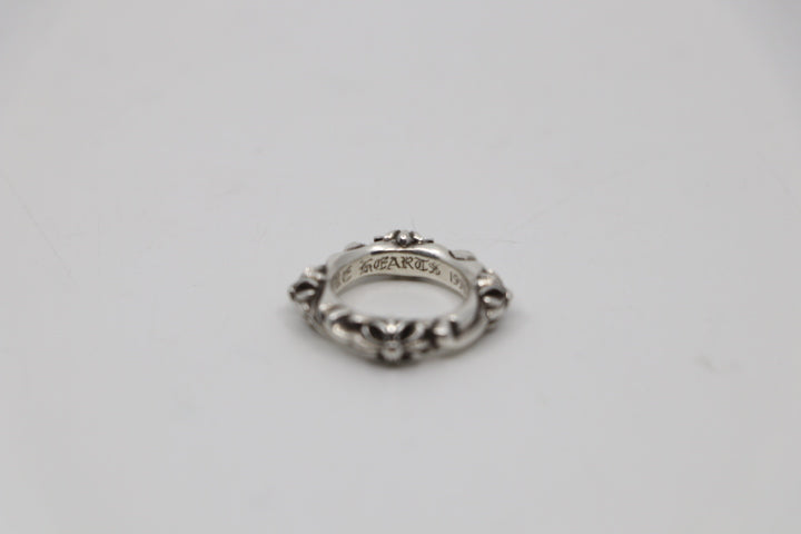 Chrome Hearts Star Ring .925 Sterling Silver Size 4US