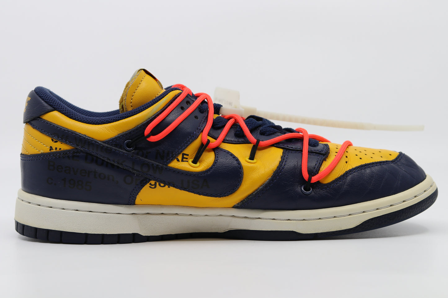 Nike Dunk Low x Off-White University Gold Size 10