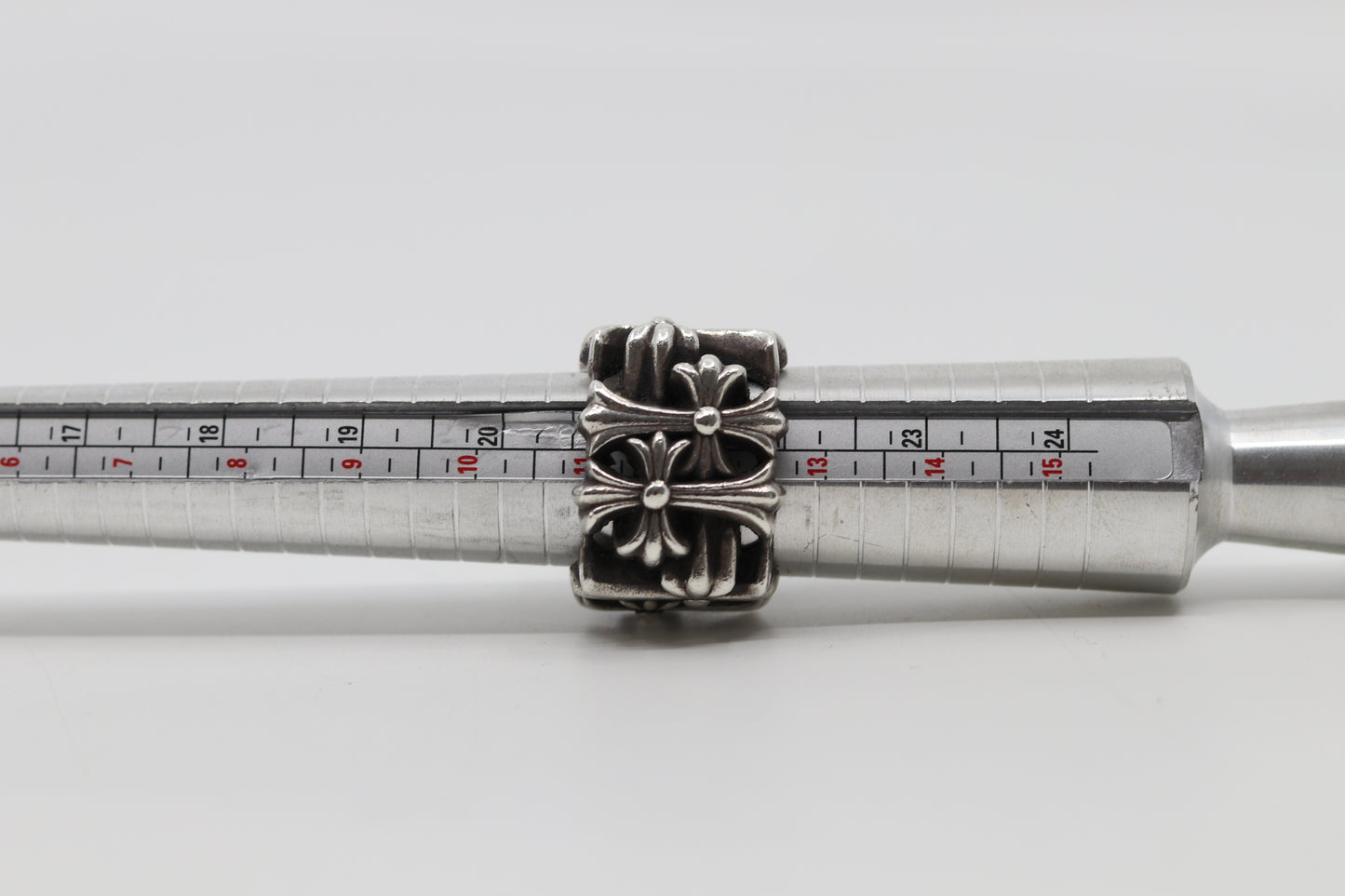 Chrome Hearts Square Cemetary Ring Size 12