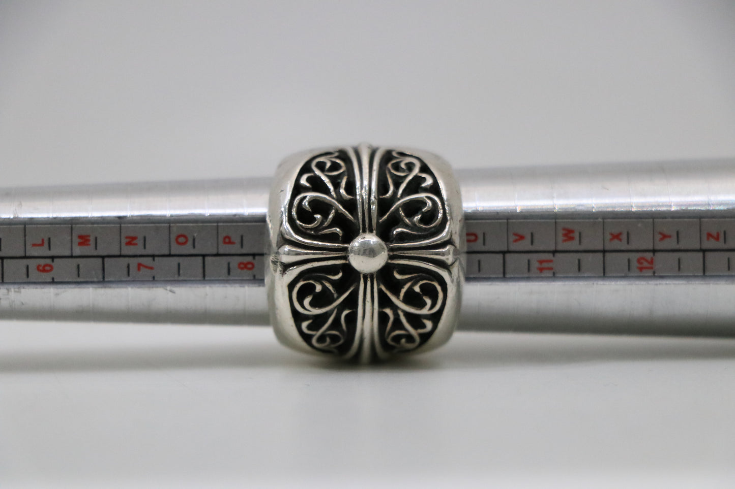 Chrome Hearts Oval Cross Ring Size 9.5