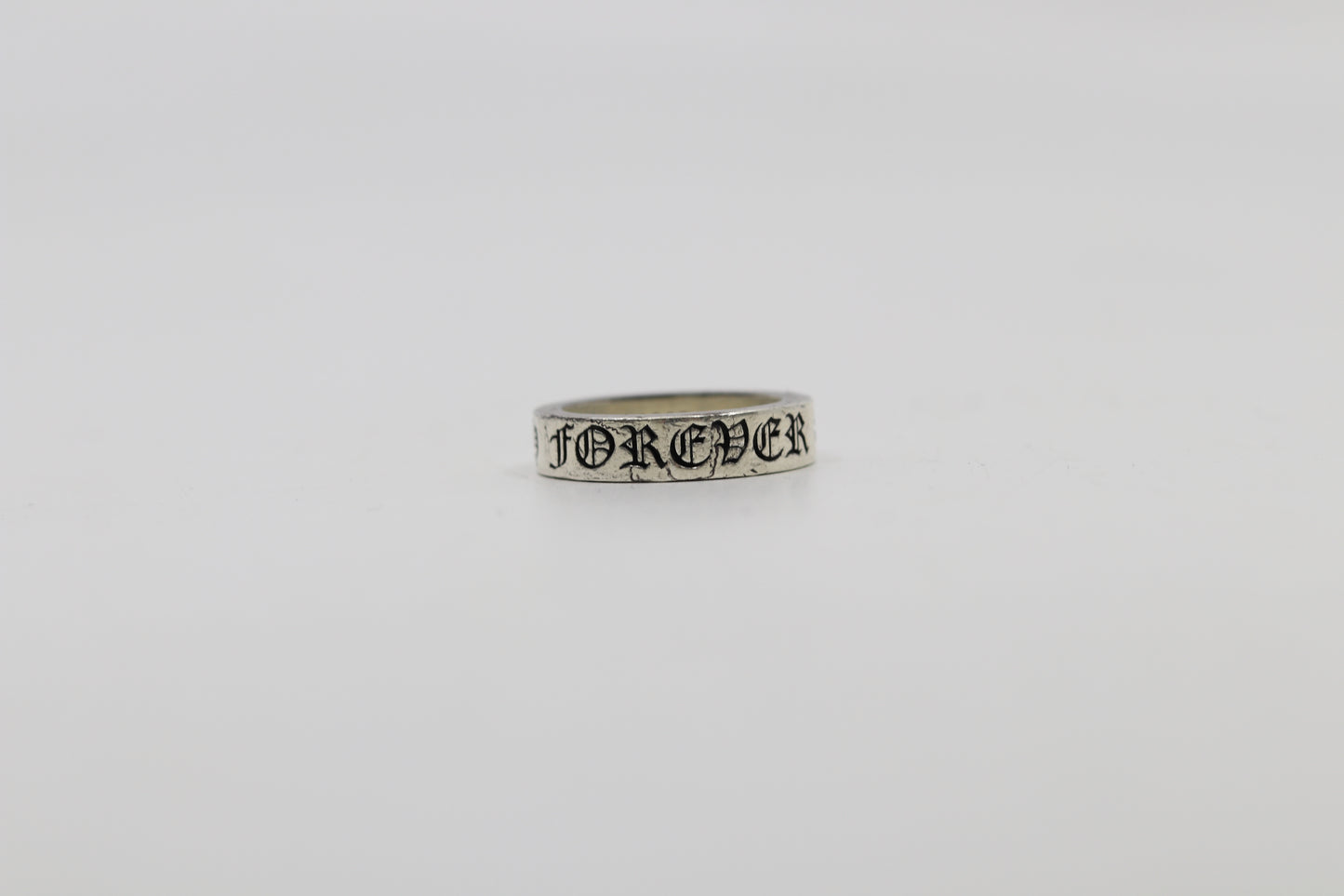Chrome Hearts “Forever” 6MM Spacer Ring Size 10