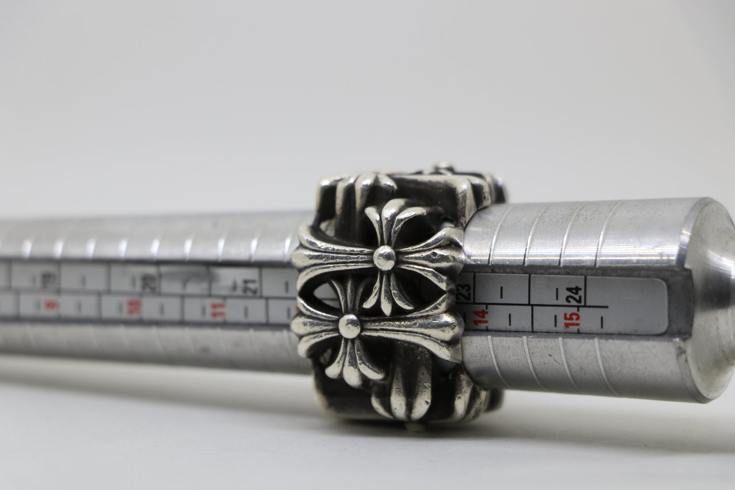 Chrome Hearts Square Cemetery Ring Size 13 Sterling Silver | AVNTGRDNY NYC