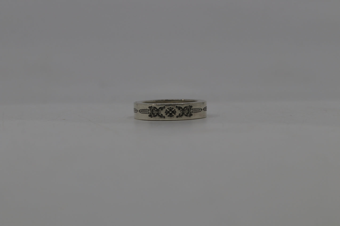 Chrome Hearts Dagger 6MM Spacer Ring Size 9.5
