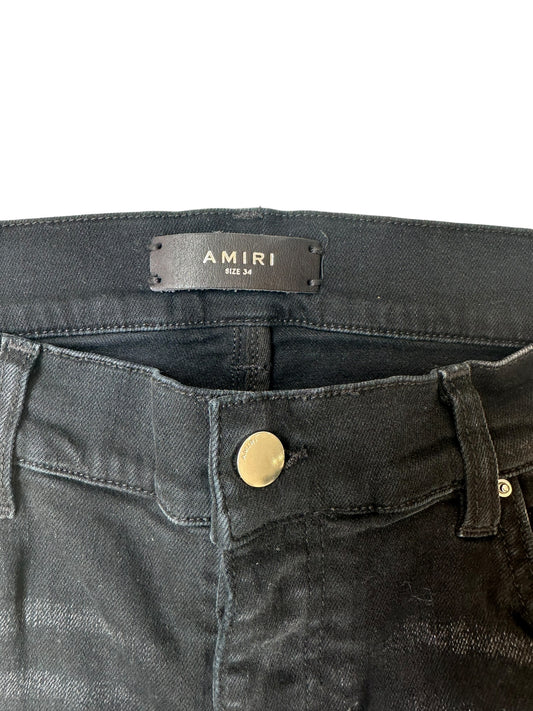 Amiri MX1 Jeans Aged Black Size 34