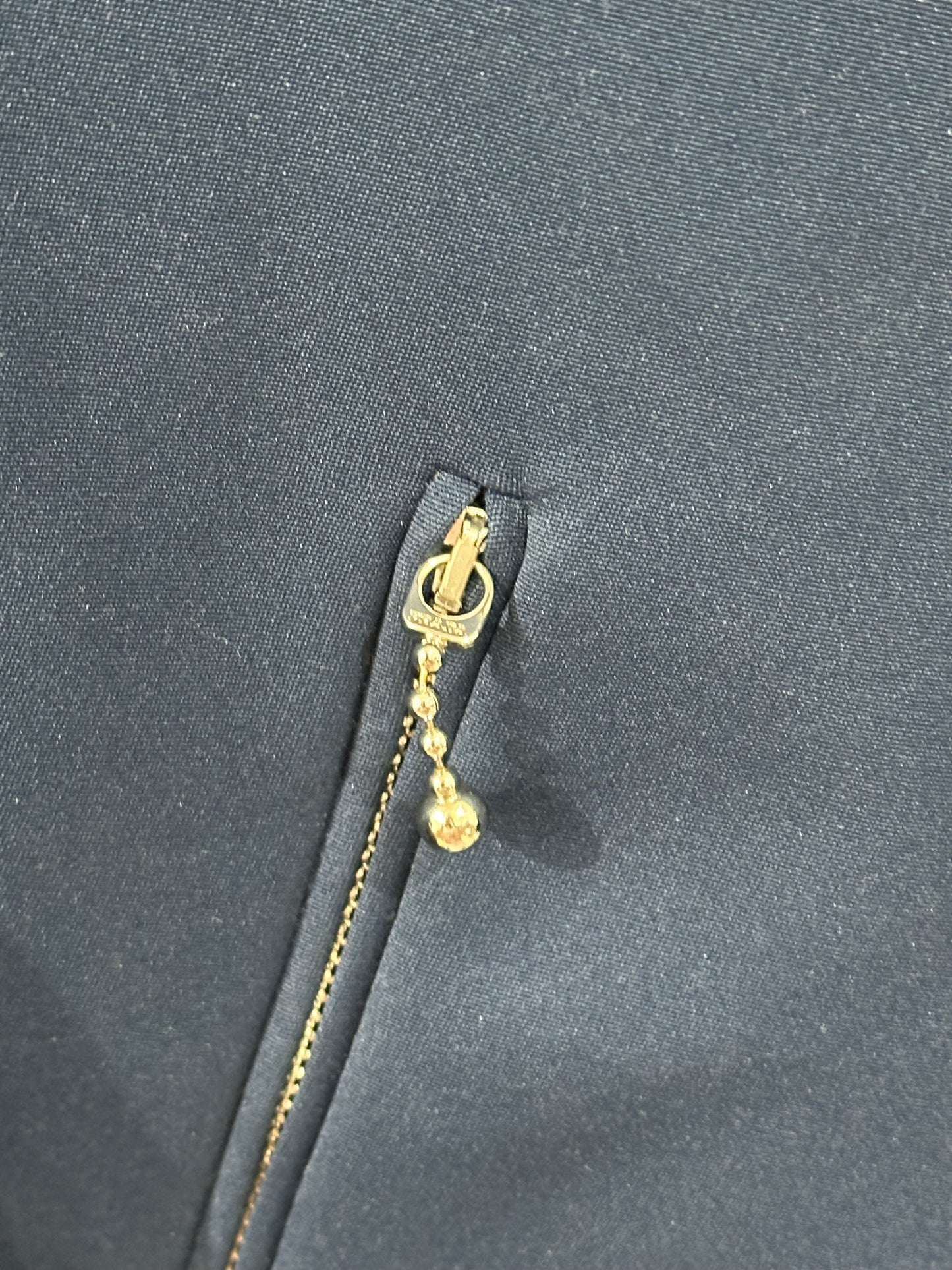 Prada Colorblock Denim Jacket Size 50