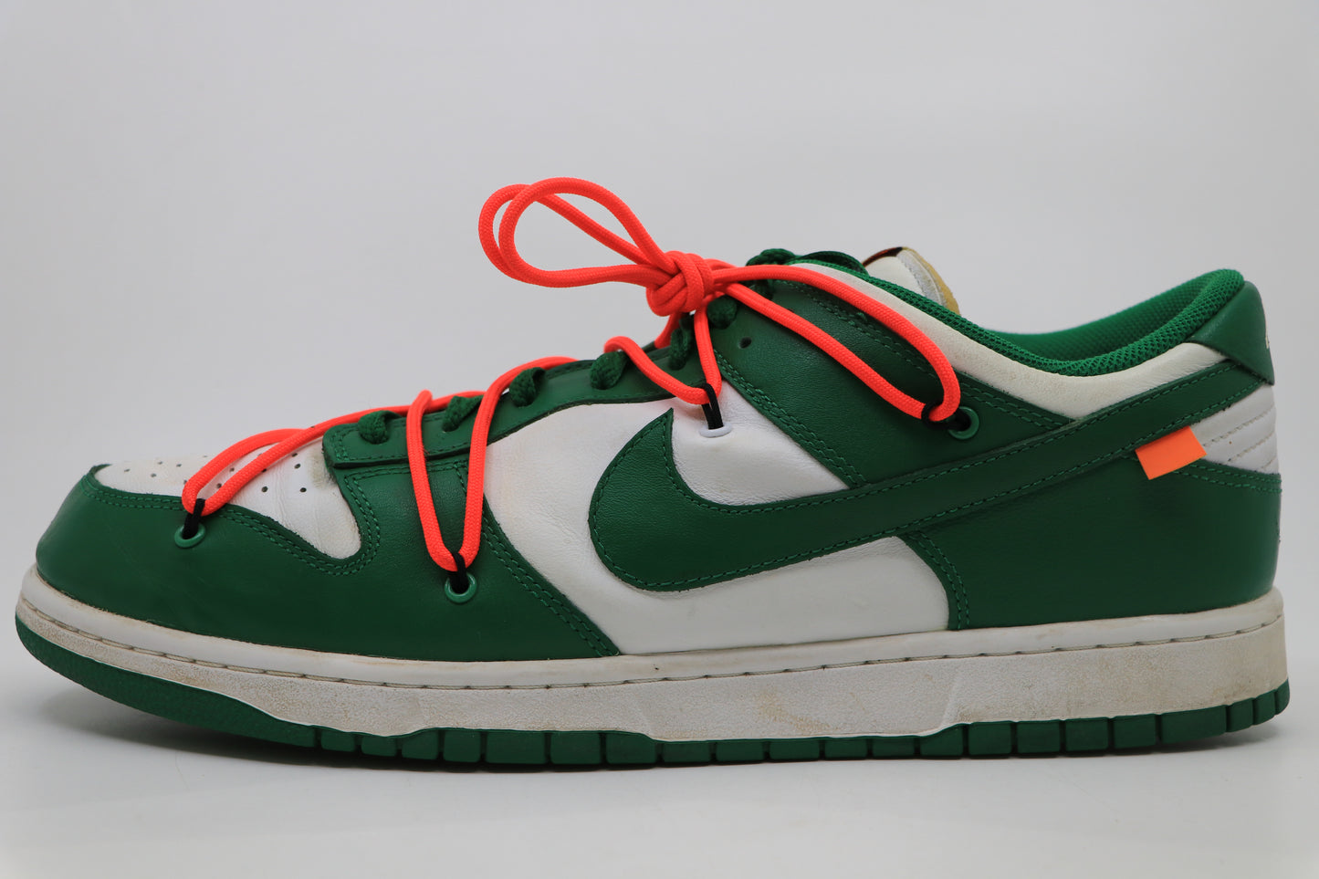 Nike x Off-White Pine Green Dunk Low Size 14