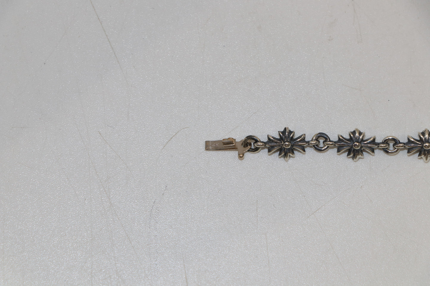 Chrome Hearts Tiny E Bracelet 13 Link
