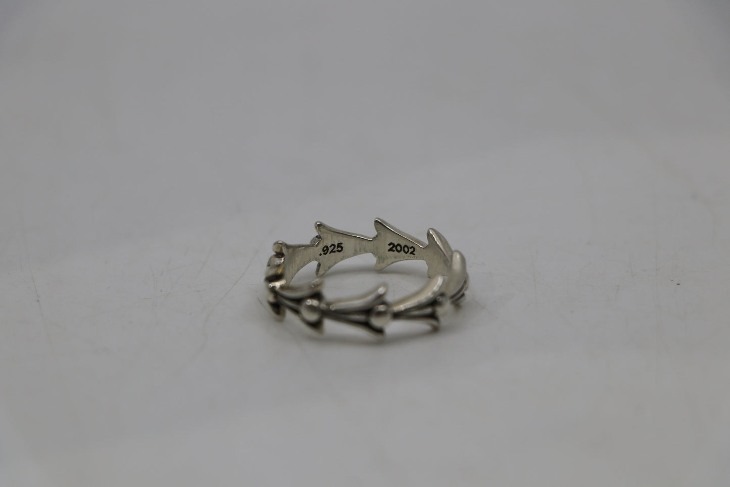 Chrome Hearts Crosstail Ring Size 11