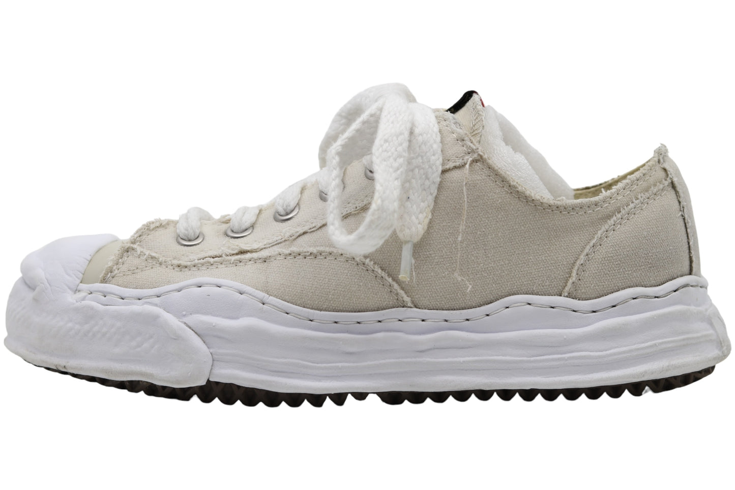 Maison Mihara Yasuhiro Hank OG Sole Canvas Sneaker White Size 44