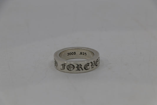 Chrome Hearts 6MM Spacer Ring Forever Size 9