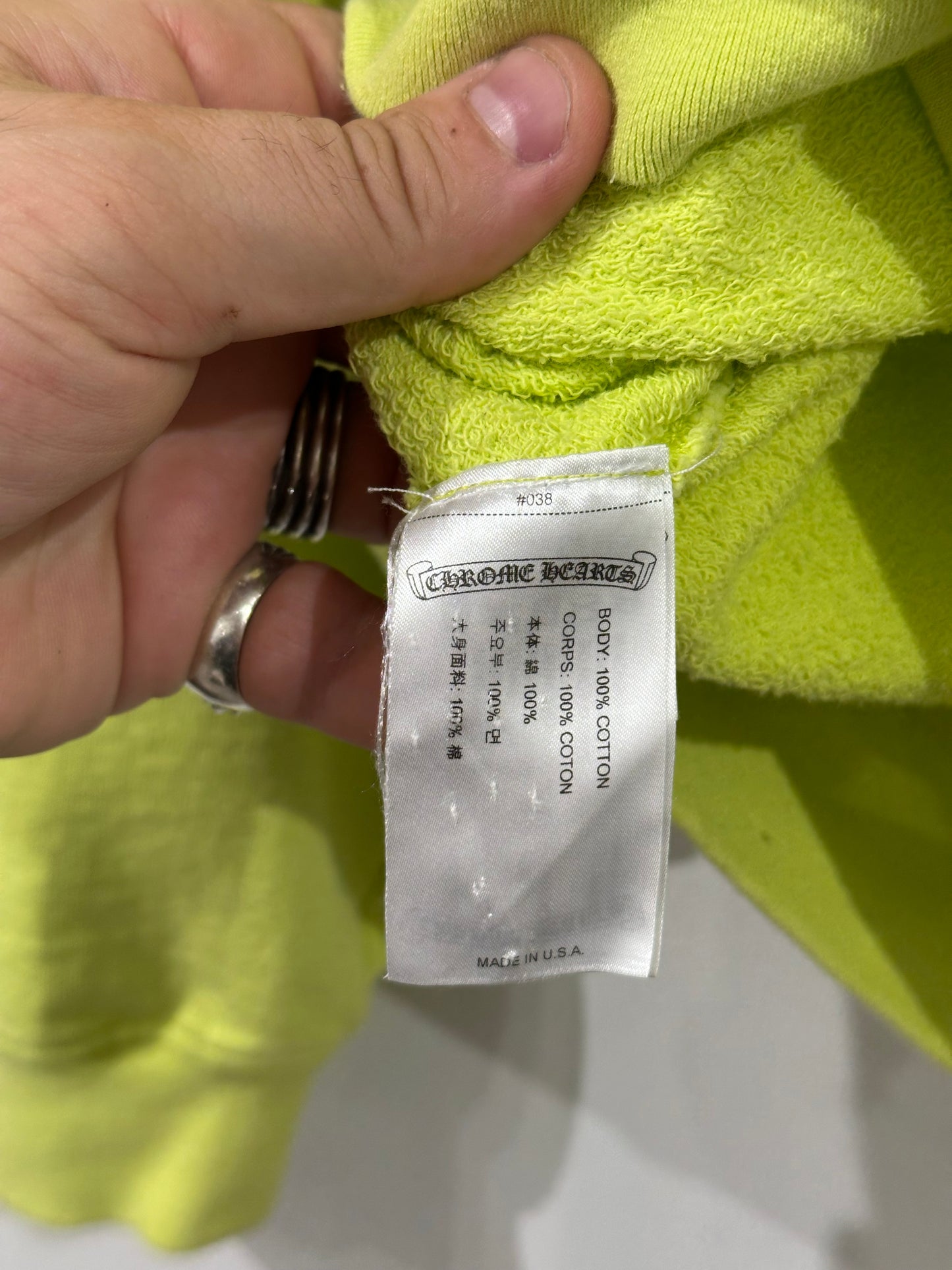 Chrome Hearts Matty Boy Link Crewneck Size L