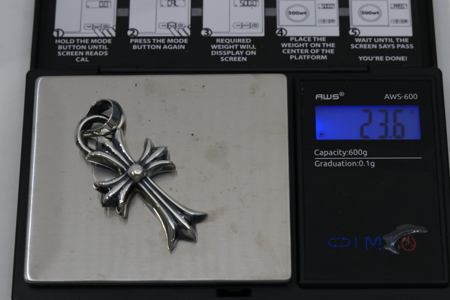 Chrome Hearts Tiny Cross Pendant