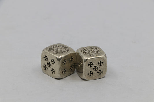 Chrome Hearts Dice Set of 2 Sterling Silver| AVNTGRDNY NYC