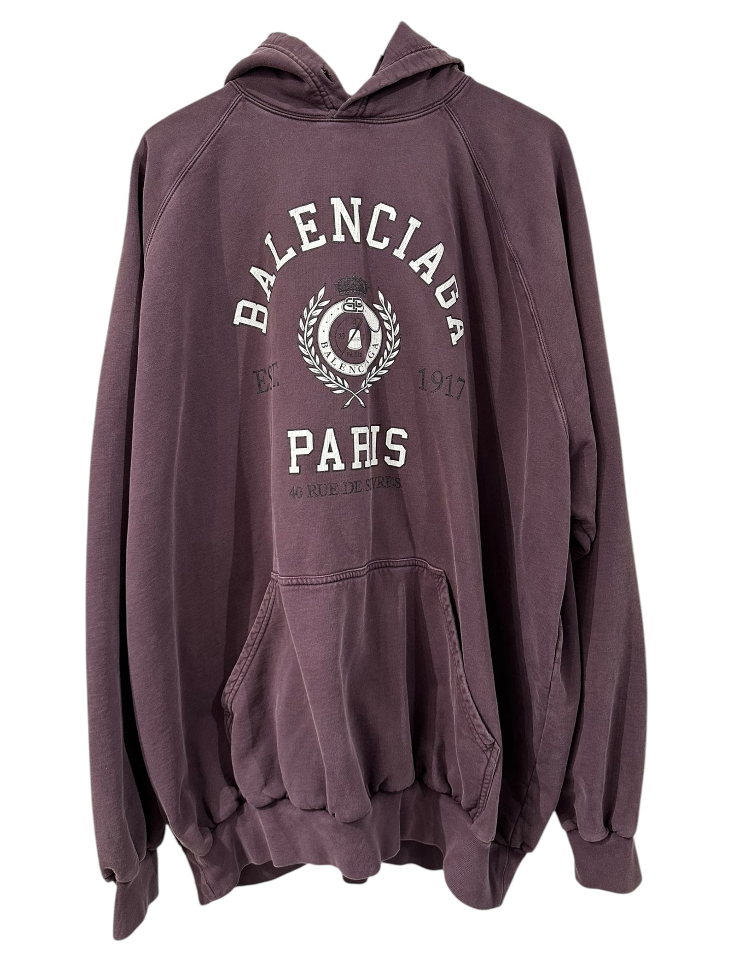 Balenciaga College Hoodie Size 2
