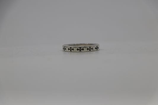 Chrome Hearts LA Exclusive Fuck You 3MM Spacer Ring Size 5