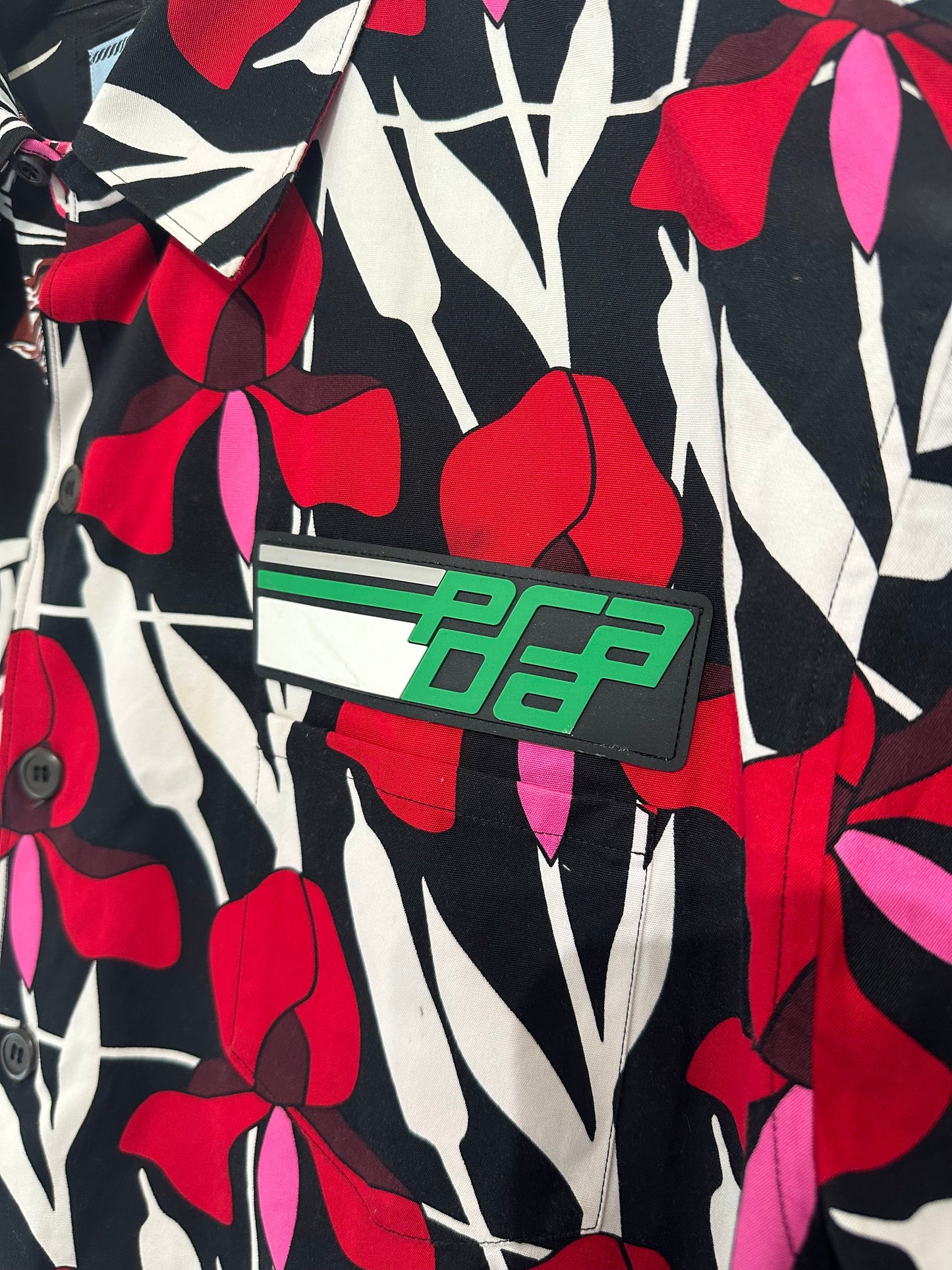 Prada Double Match Cotton T-Shirt Size XL