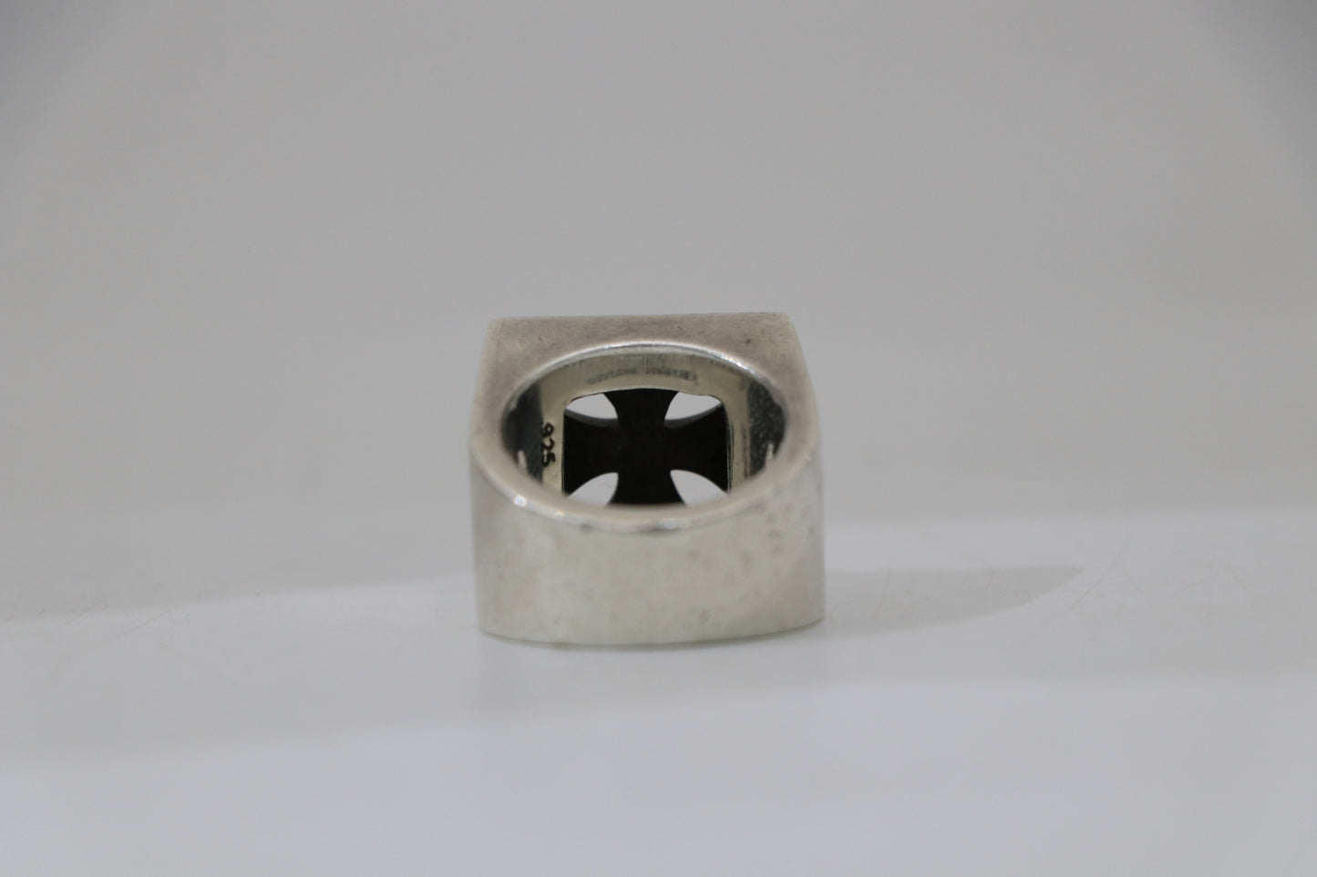 Chrome Hearts Maltese Cross Signet Ring Size 9