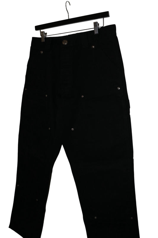 Chrome Hearts Double Knee Carpenter Pants Black Size 32 New | AVNTGRDNY NYC