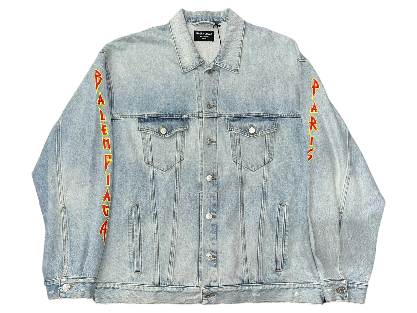 Balenciaga Heavy Metal Jean Jacket