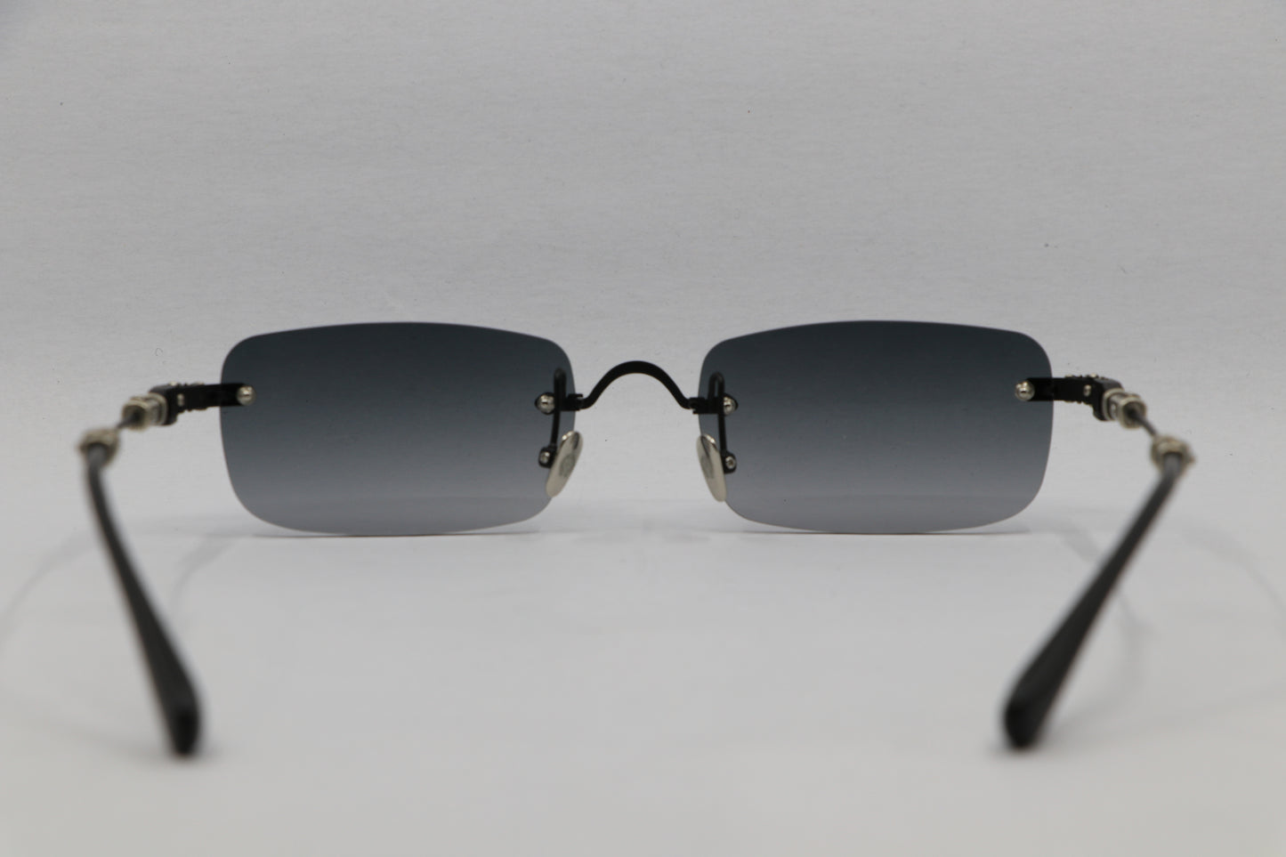 Chrome Hearts Pills III Sunglasses Black/Silver 55-20-144 | AVNTGRDNY NYC