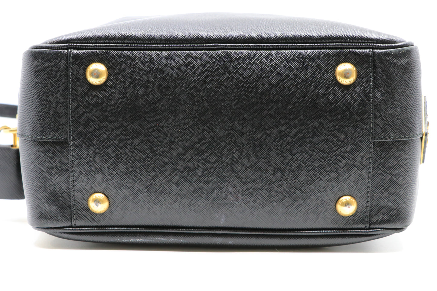 Prada Square Bauletto Bag Saffiano Leather Small