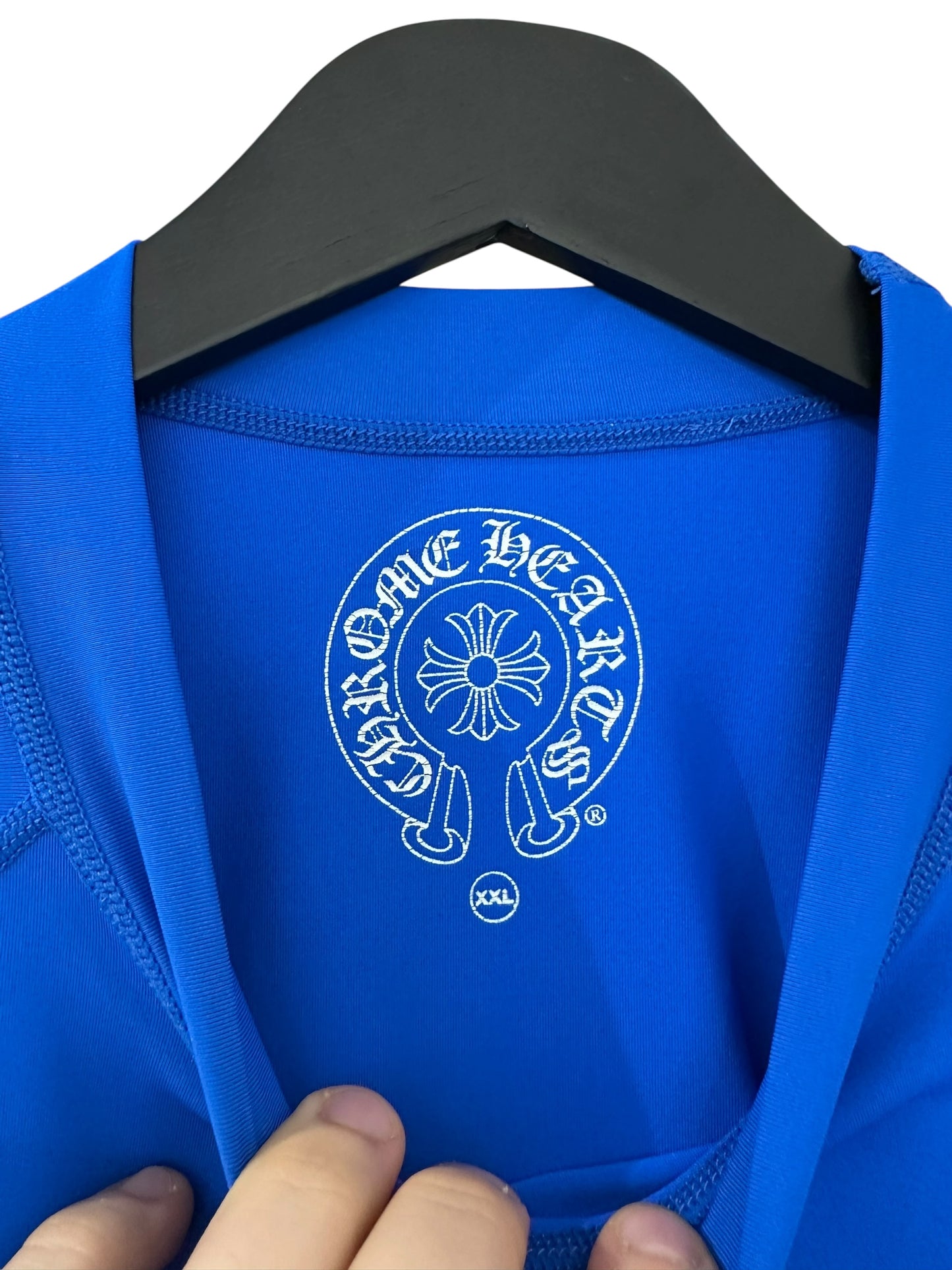 Chrome Hearts Rashguard Miami Exclusive Blue Size XXL