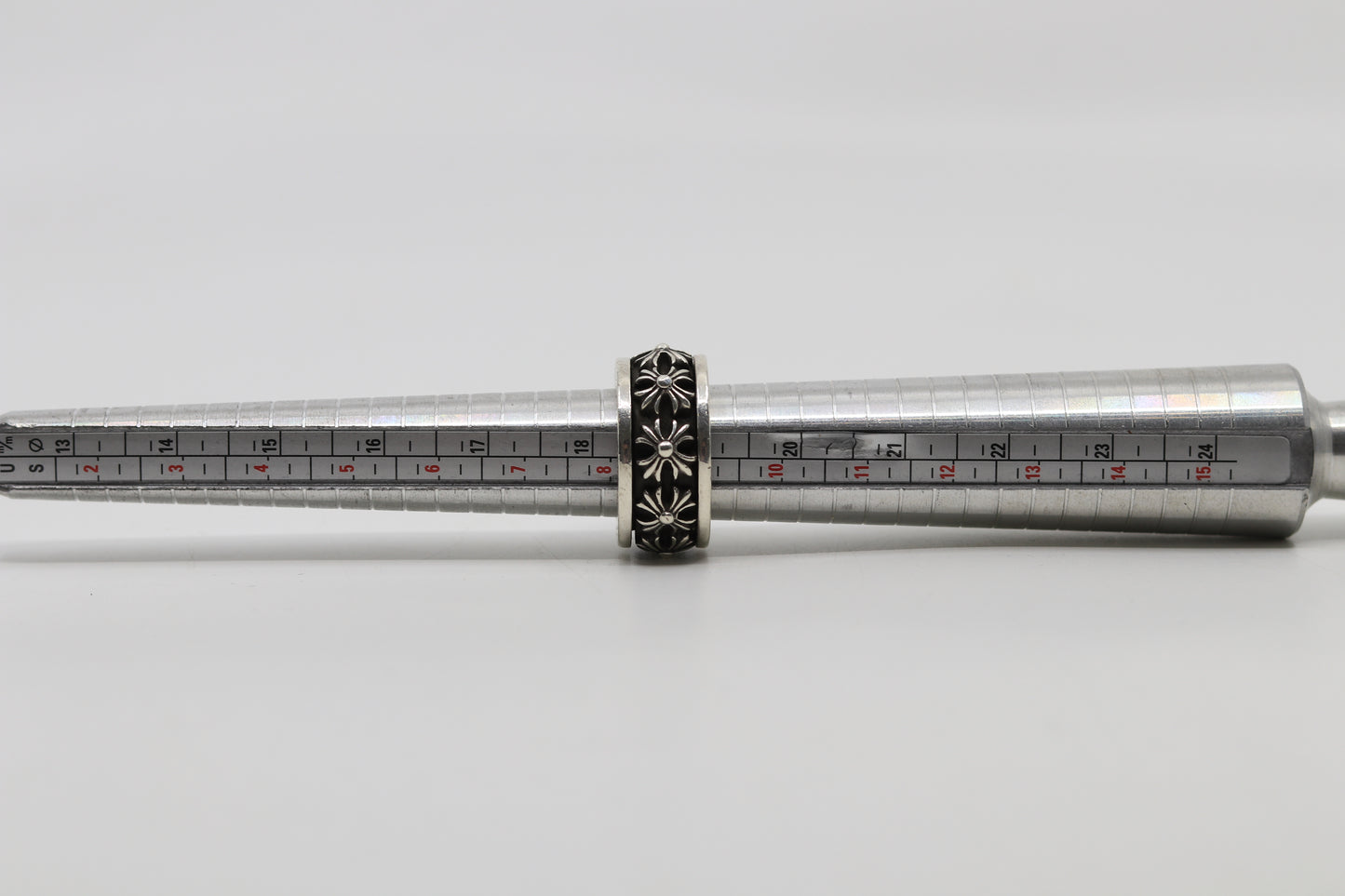 Chrome Hearts Spinner Ring Size 8.5