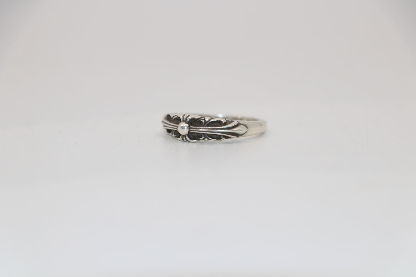 Chrome Hearts Baby Floral Ring Size 7.5