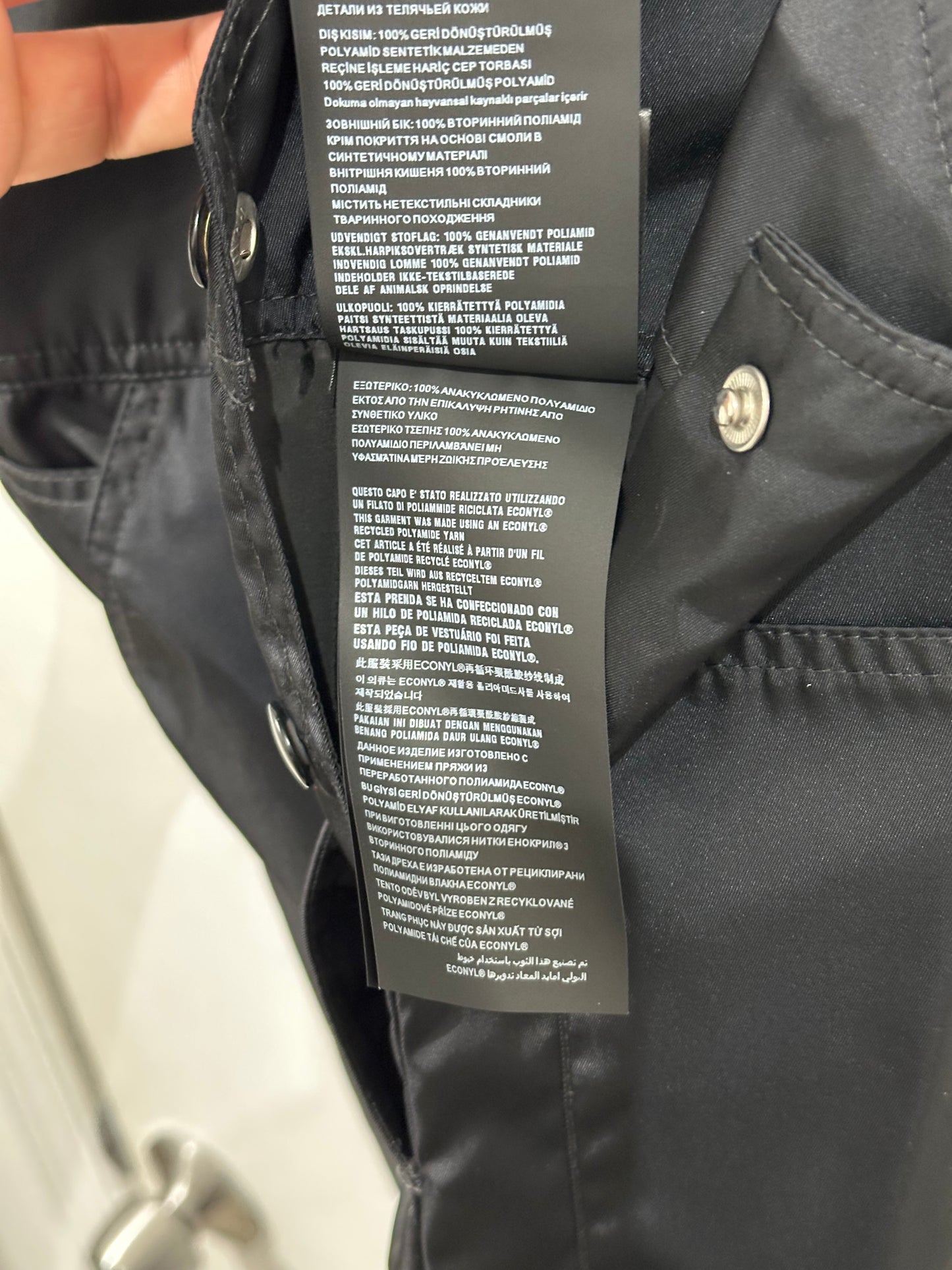 Prada Re-Nylon Overalls Size 52