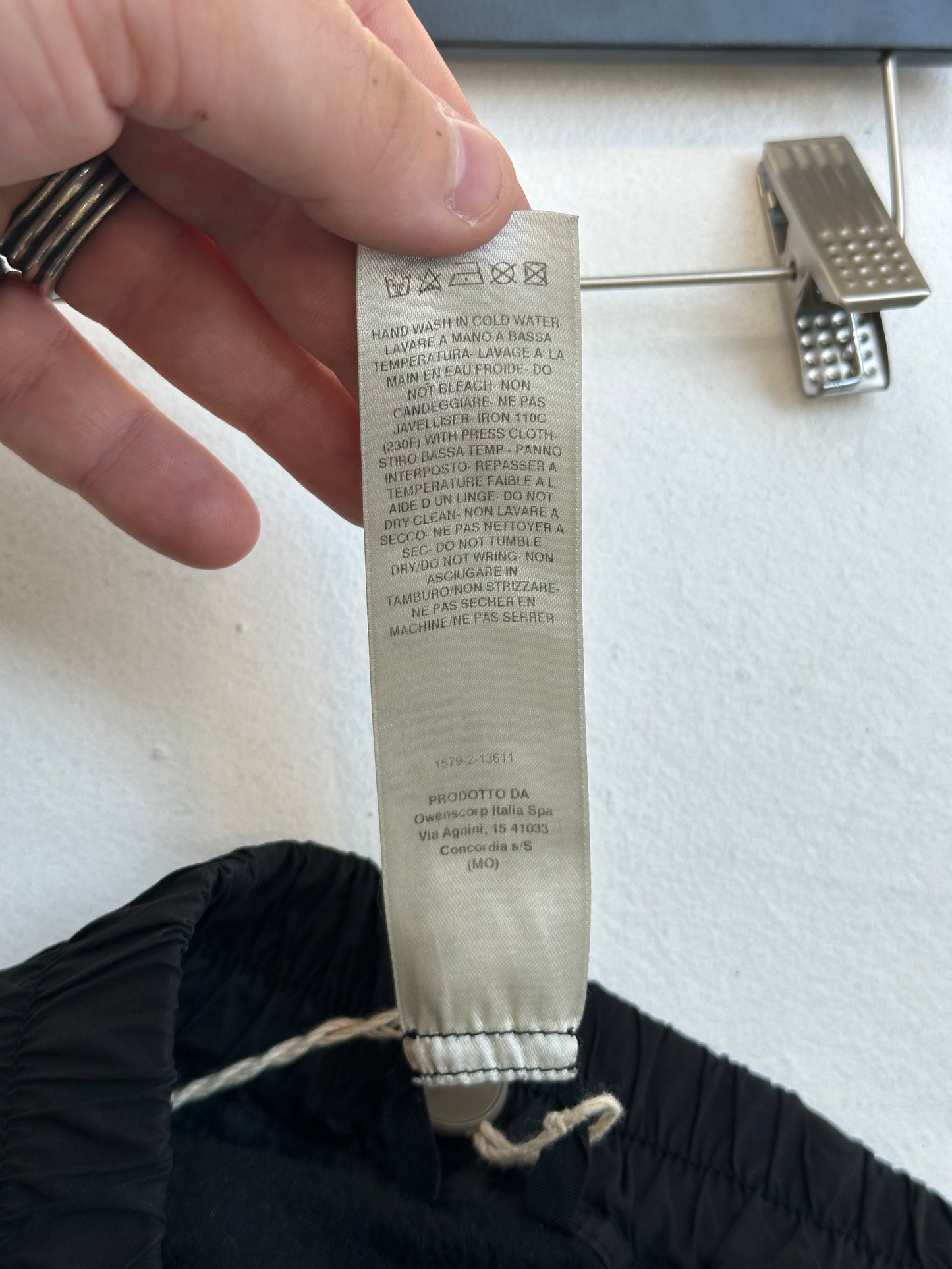 Rick Owens DRKSHDW Drop Crotch Sweatpants Size S