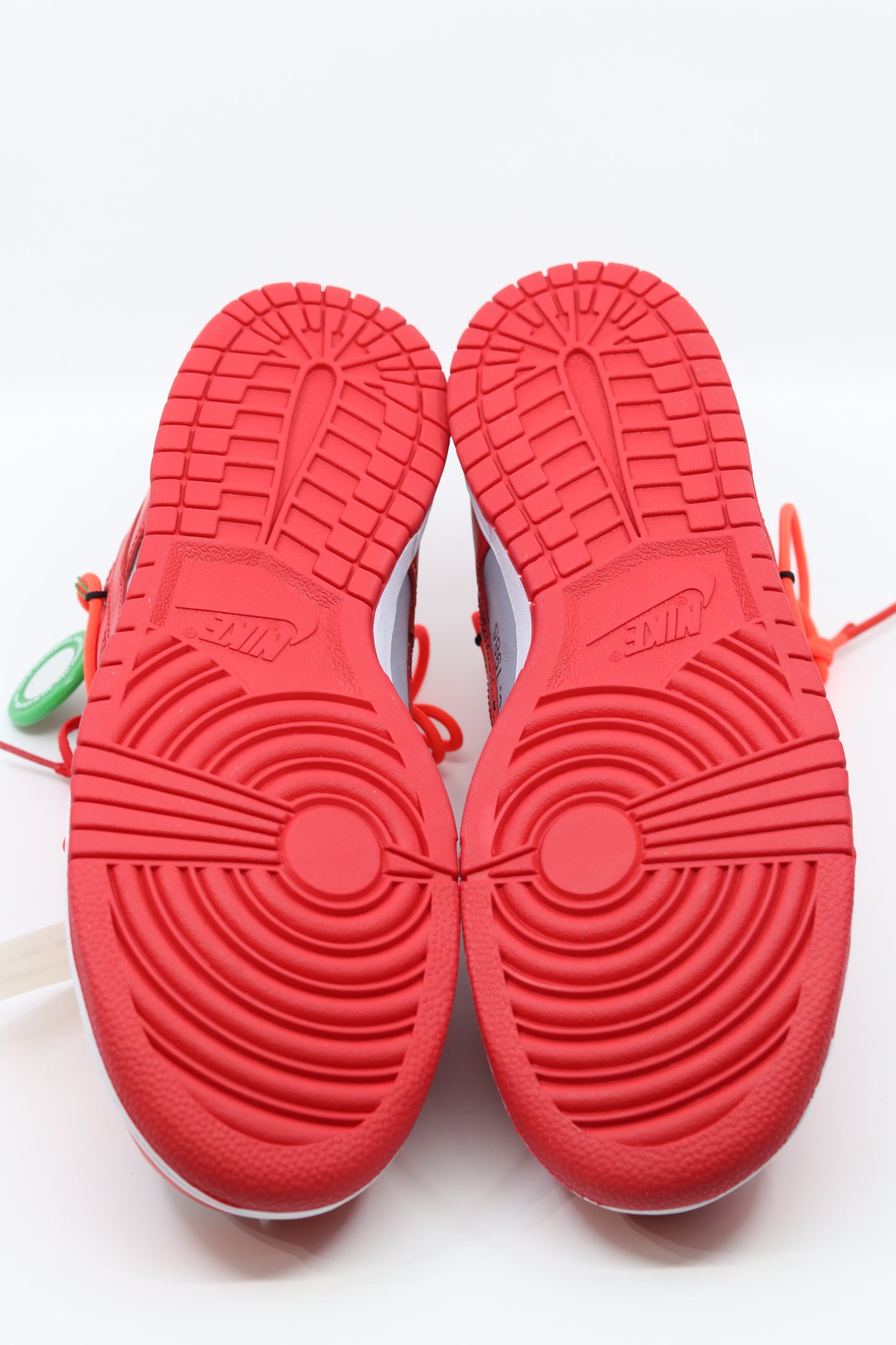 Nike Dunk Low x Off-White University Red Size 11 New