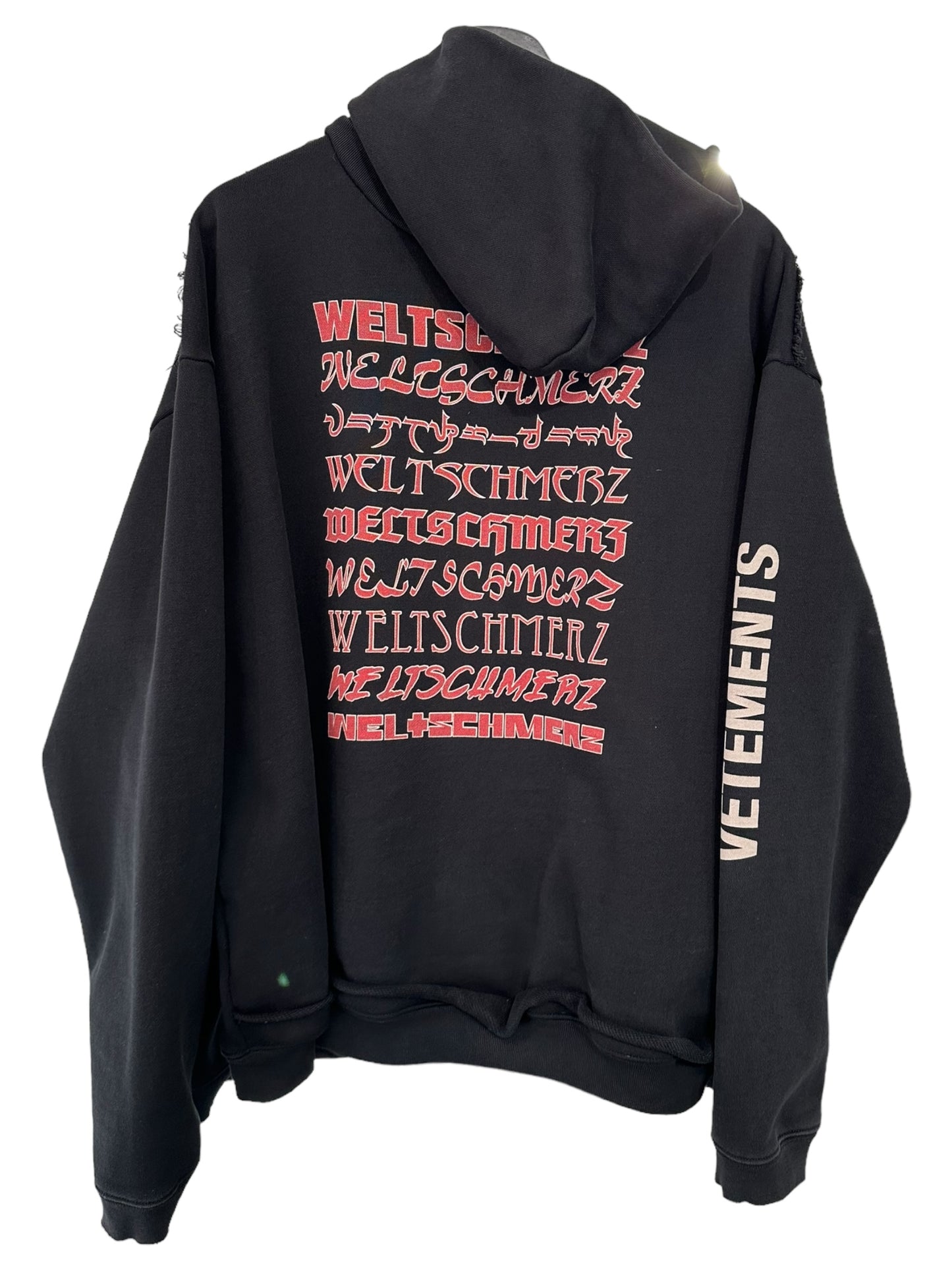 Vetements Zurich Zip Up Hoodie Size S