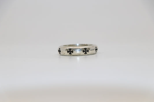 Chrome Hearts Negative CH Plus Ring Size 7.5