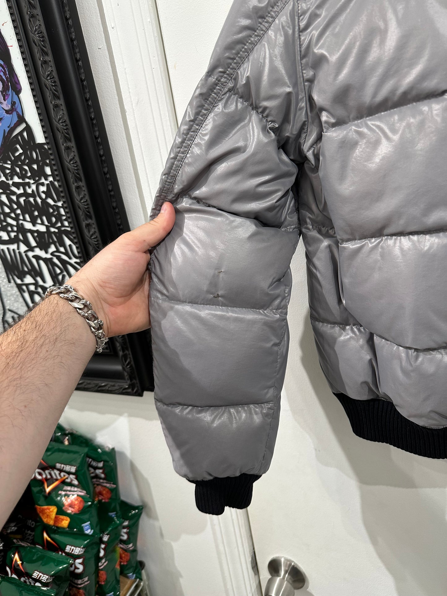 Dior Homme AW08 "Lumiere du Nord" Goose Down Puffer Jacket Size 54