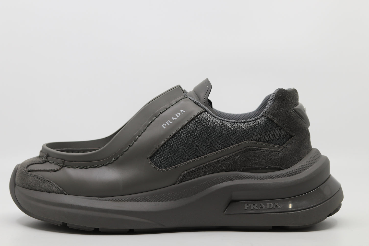 Prada Systeme Panelled Sneakers Size 9.5 UK/ 10.5 US