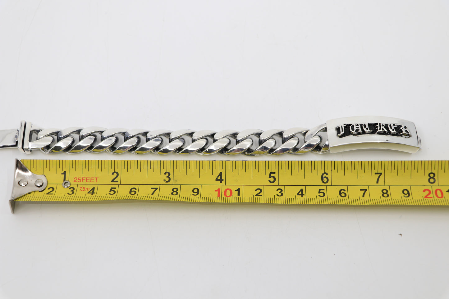 Chrome Hearts Fucker ID Bracelet 12 Link