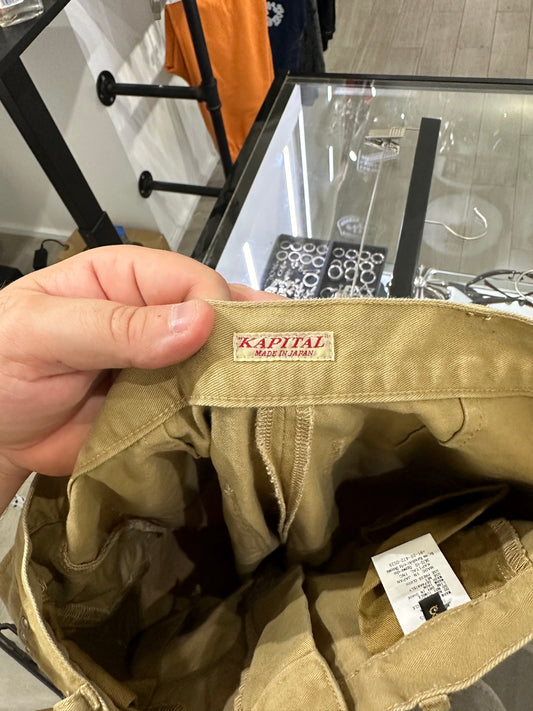 Kapital Chino Boogie Day Baggy Pants Khaki Size 3 (L)
