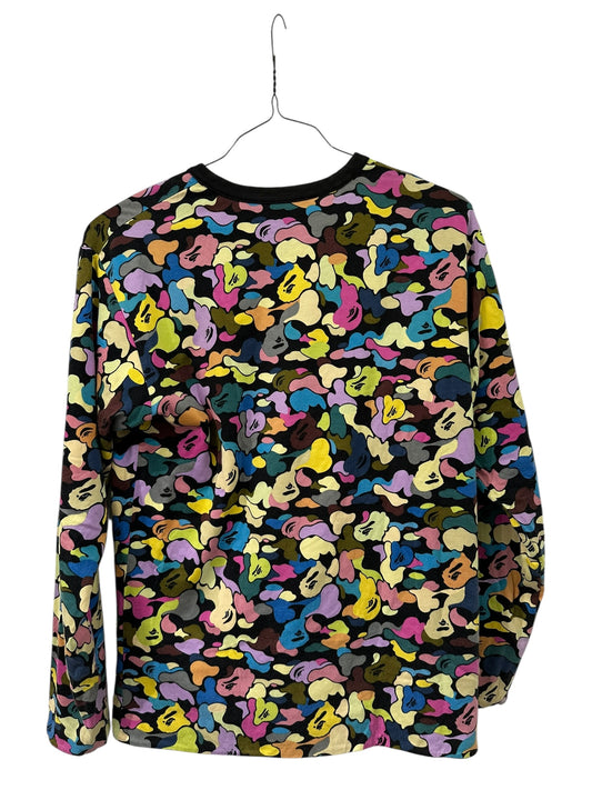 Bape Reversible Multi Camo Longsleeve Size XL