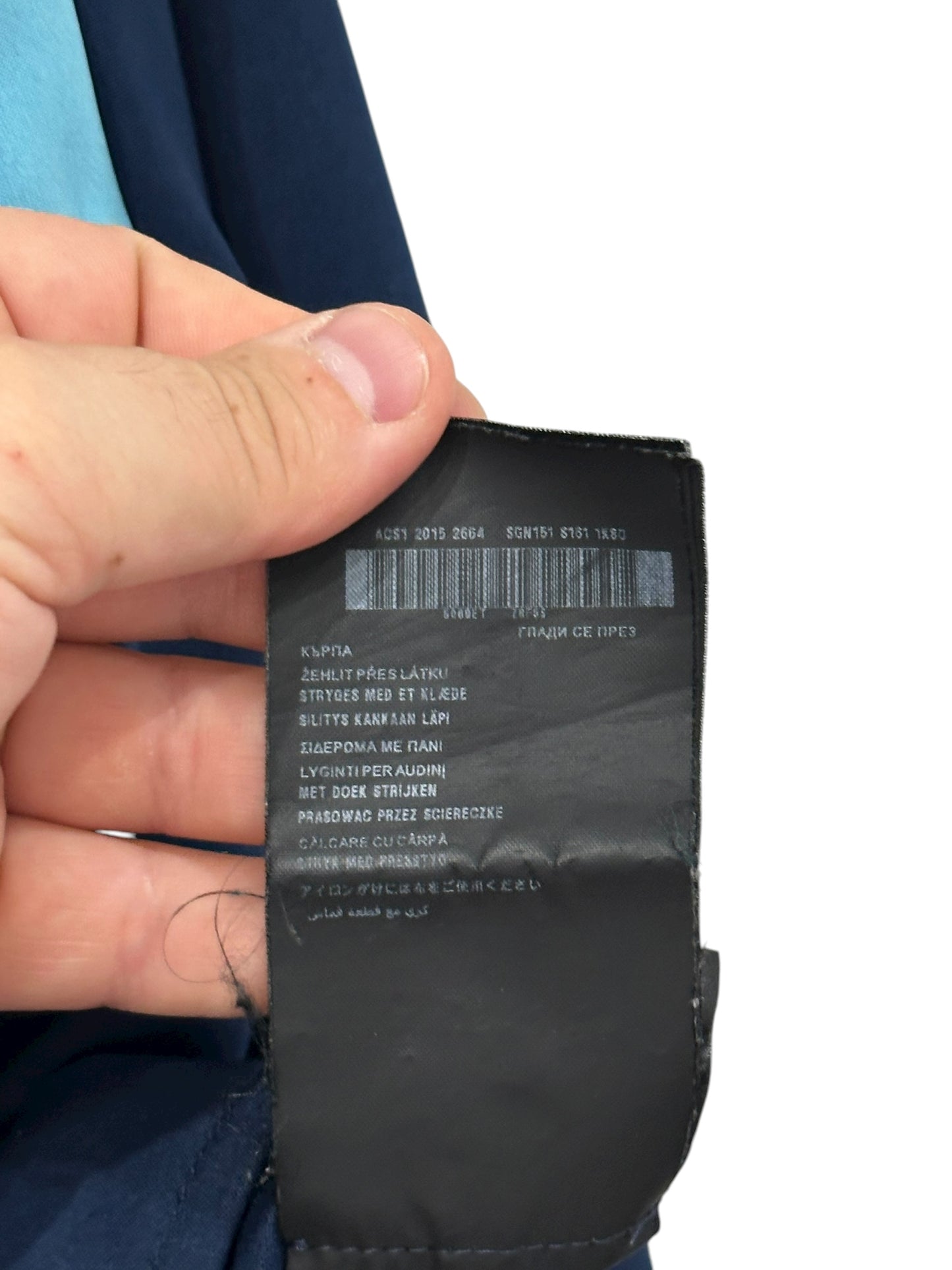 Prada Colorblock Denim Jacket Size 50