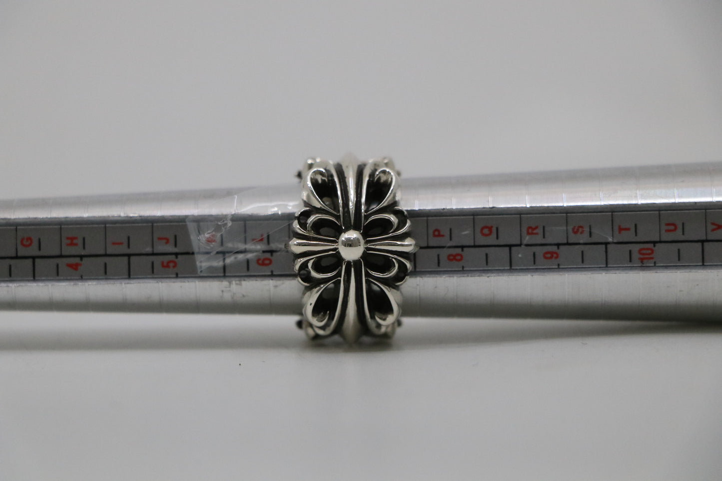 Chrome Hearts Double Floral Ring Size 7 | AVNTGRDNY NYC