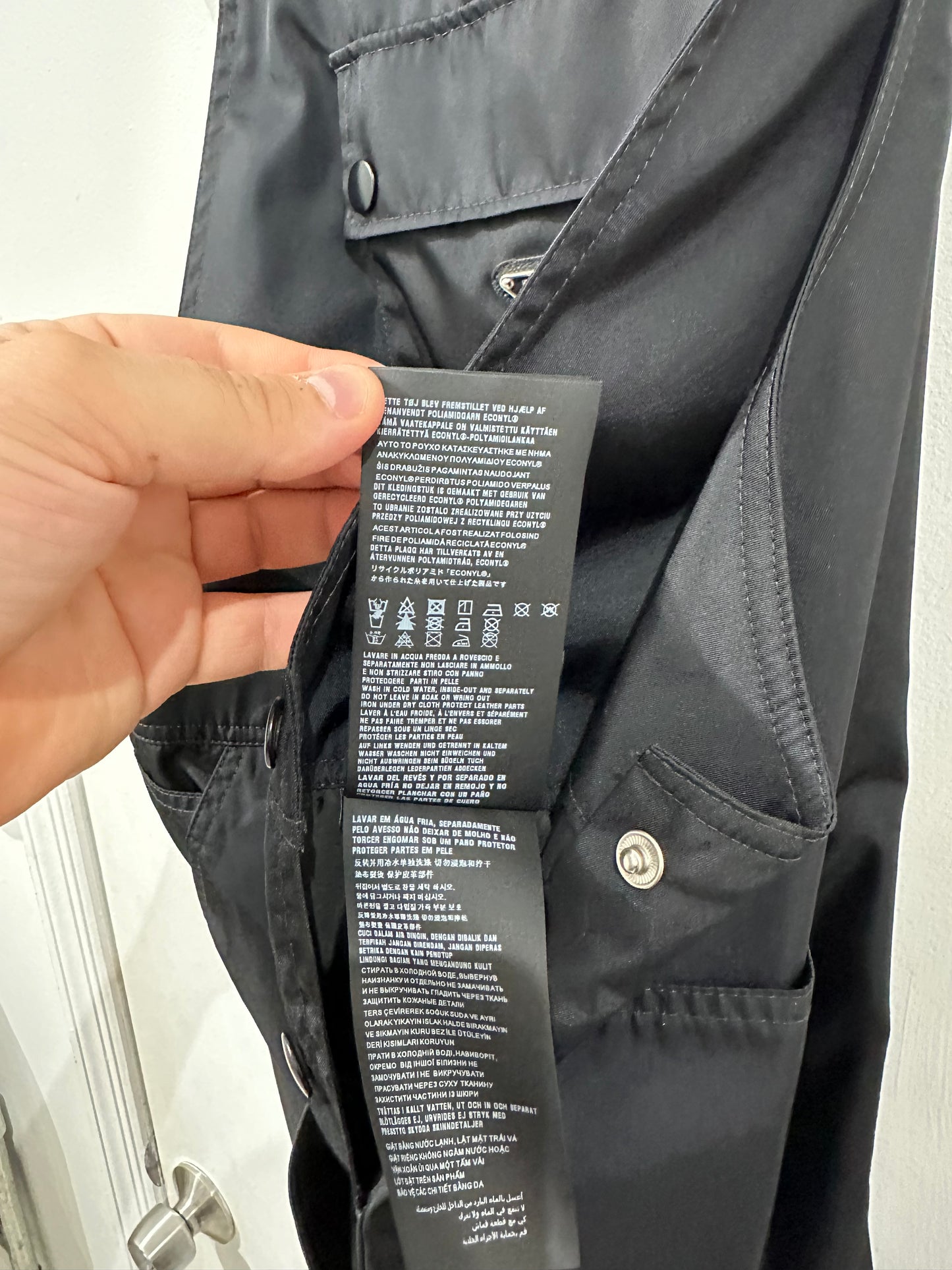 Prada Re-Nylon Overalls Size 52