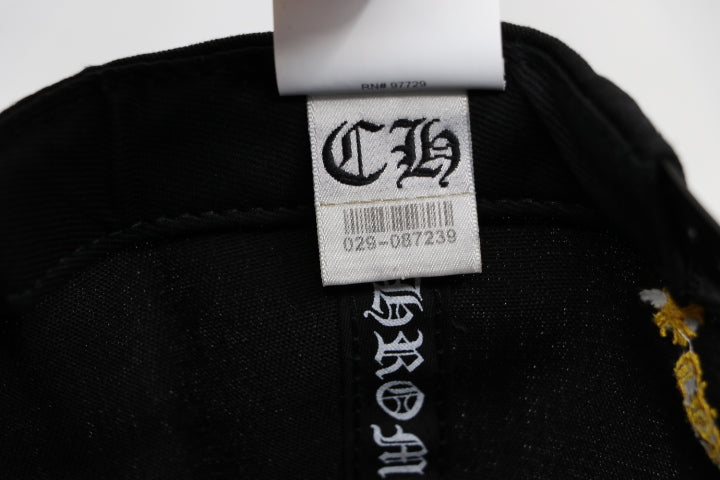 Chrome Hearts CH Baseball Cap Black/Yellow