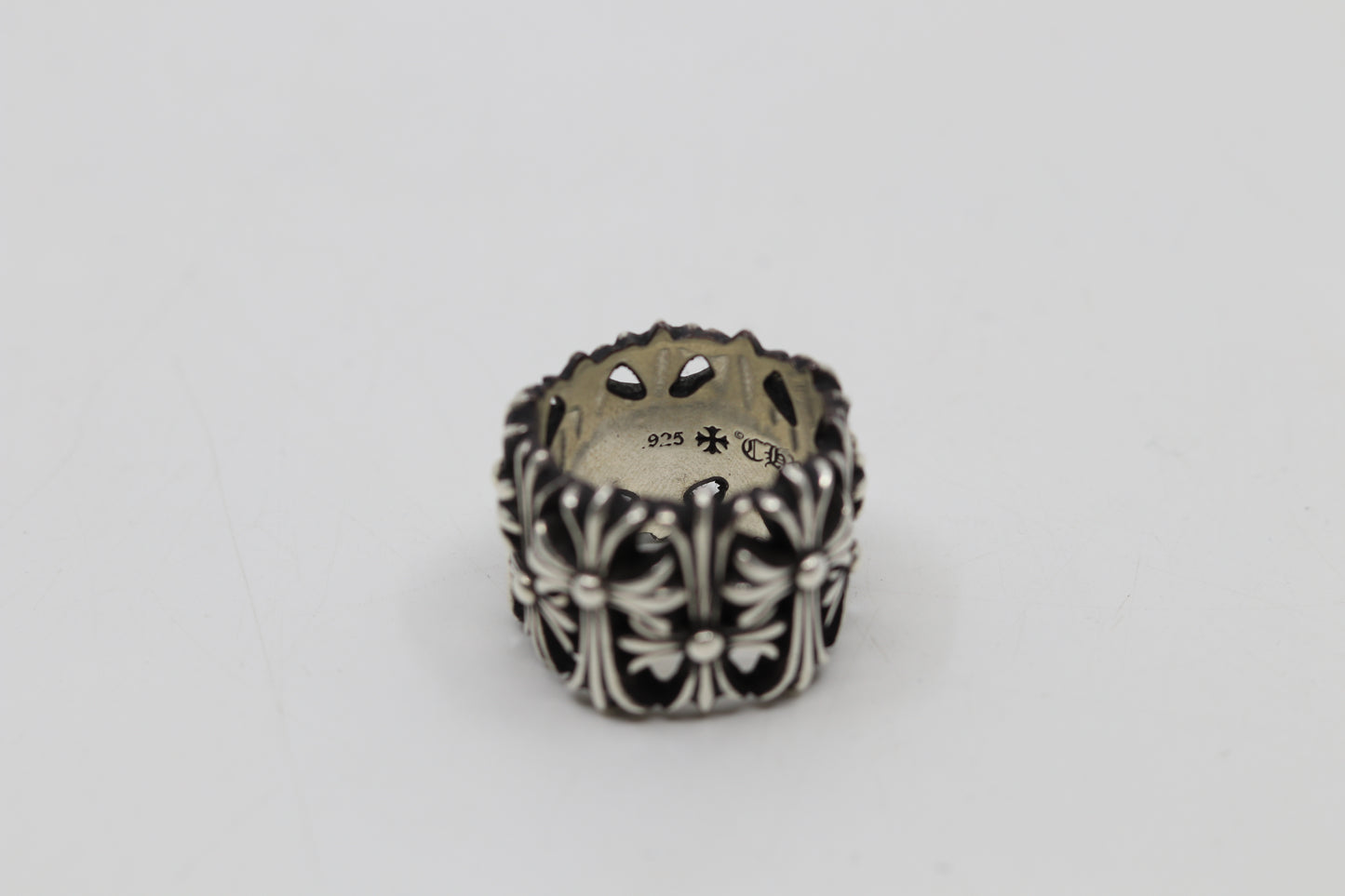 Chrome Hearts Cemetary Ring Round Size 10.5