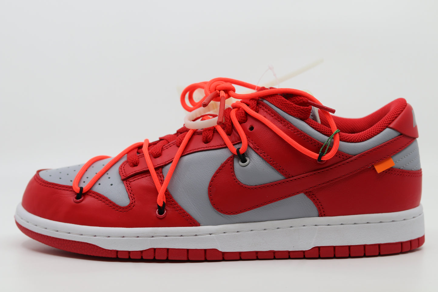 Nike Dunk Low x Off-White University Red Size 11 New