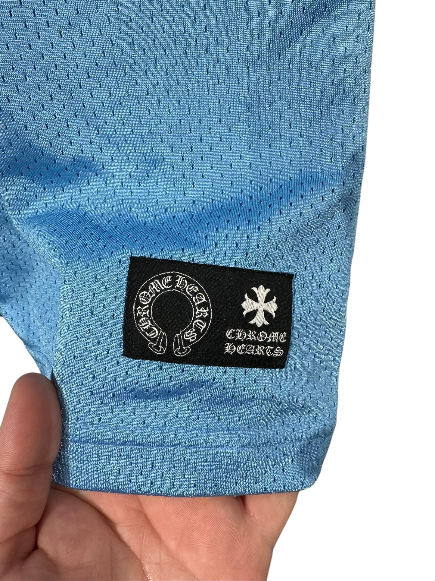Chrome Hearts Mesh Jersey Blue Size M