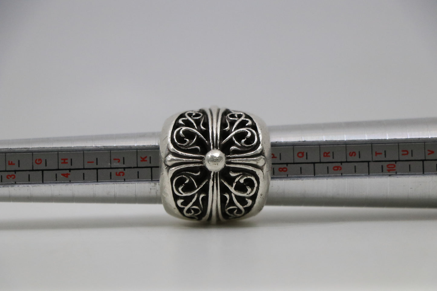 Chrome Hearts Oval Cross Ring Size 7