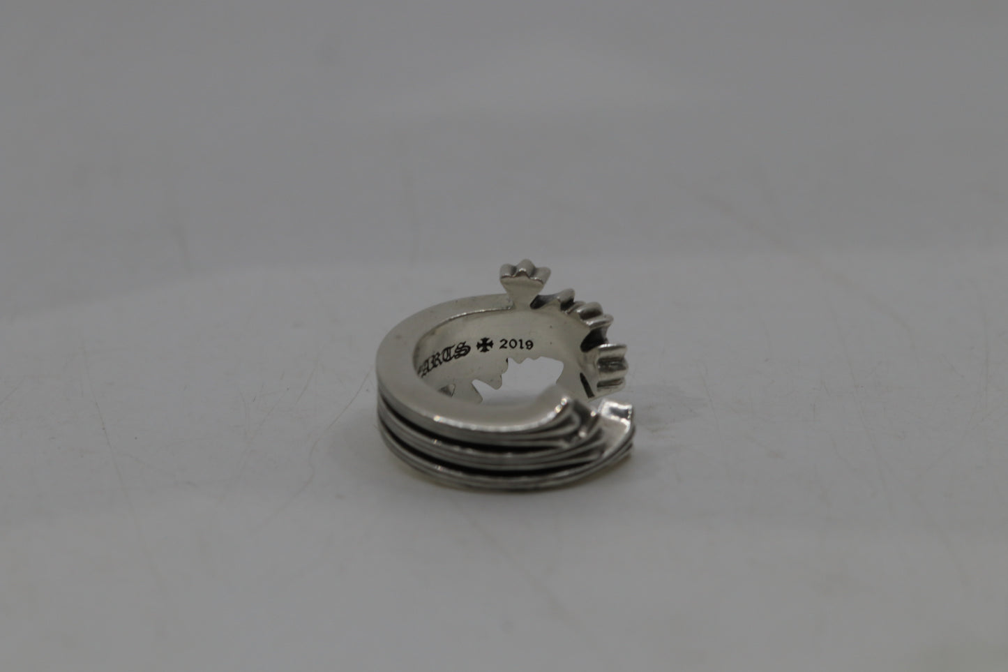 Chrome Hearts Triple Cross Ring Size 8